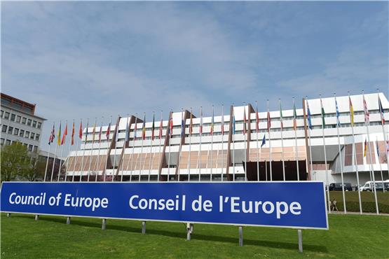 Das Gebäude des Europarates in Straßburg.