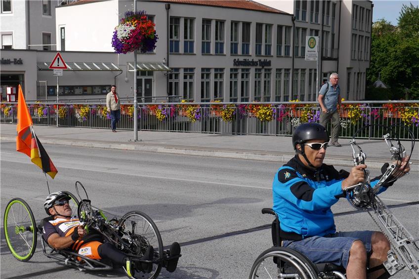 Leichtathletik:Erstmals gehen beim Stadtlauf auch die Handbiker auf die anspruchsvolle Runde