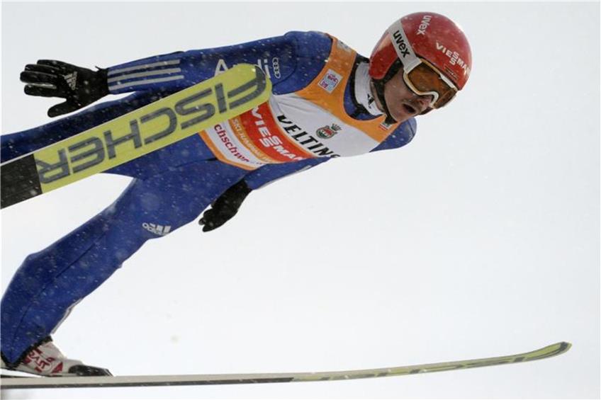 Der Skispringer Richard Freitag. Foto: Patrick Seeger dpa