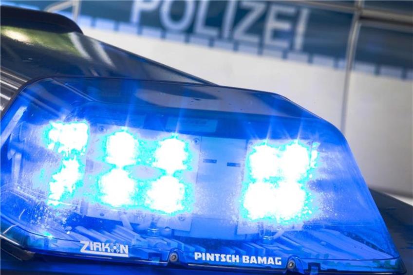 Ein Blaulicht leuchtet auf dem Dach eines Polizeiwagens. Foto: Friso Gentsch/Archiv dpa/lsw
