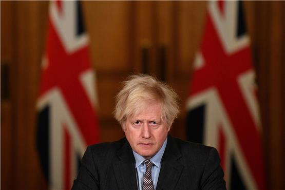 Ein Meister des stilisierten Hochmuts und Prototyp des clownesken Narzissten: Boris Johnson, Ex-Premierminister des Vereinigten Königreichs.Bild: Justin Tallis PA Wire/ dpa-Bildfunk