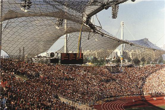Fritz Auer war als einer der „Olympiaarchitekten“. Aktuell ist der Münchner Olympiapark auf der Vorschlagsliste für das UNESCO-Weltkulturerbe. Bild: Privatarchiv Auer