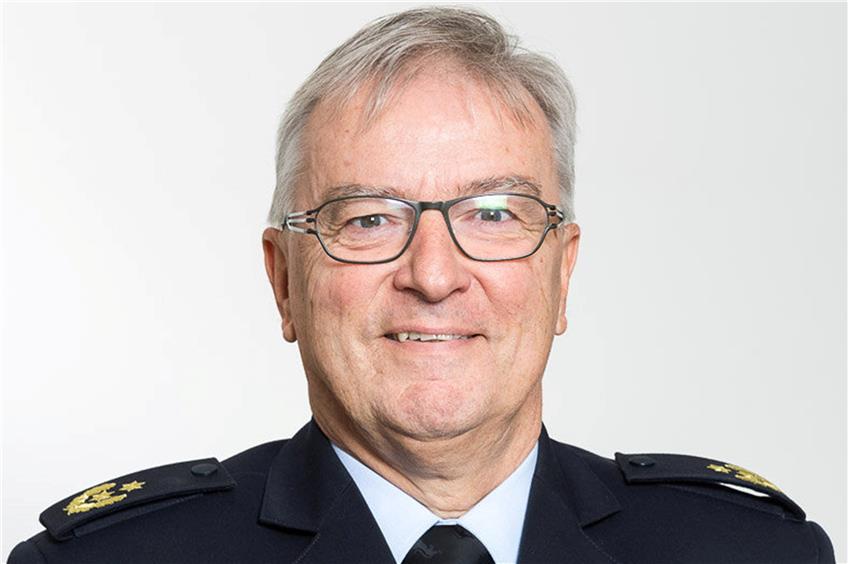 Geht Ende November in den Ruhestand: Polizeipräsident Hans-Dieter Wagner. Bild: Polizei