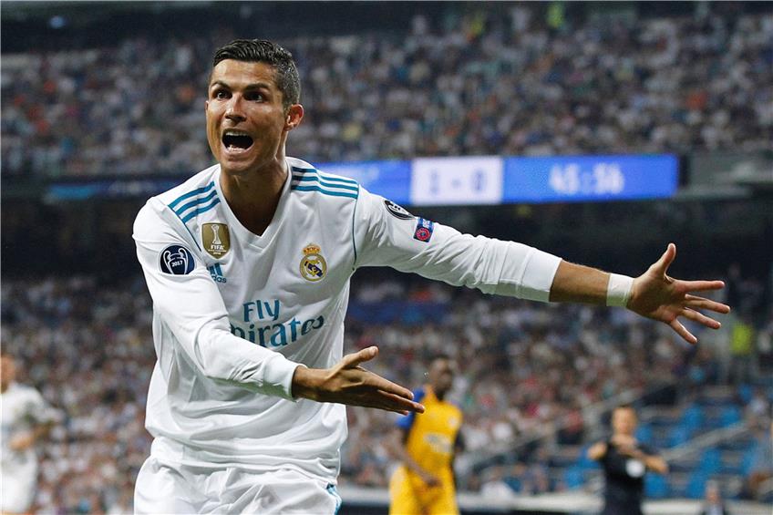 Königliches Kriseln: Selbst Madrids Superstar Cristiano Ronaldo präsentiert sich in dieser Saison noch weit unter Normalform. Foto: dpa