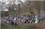 Kundgebung auf der Neckarinsel vor der Demo der Tierschützer am Sonntag. Bild: S...