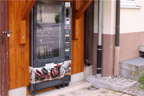 Verkaufsautomat in Breitenholz. Bild: Verein Vielfalt