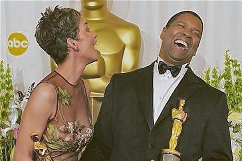 Zwei Schwarze als beste Hauptdarsteller, das gab s nur einmal, nämlich 2002: Halle Berry und Denzel Washington.