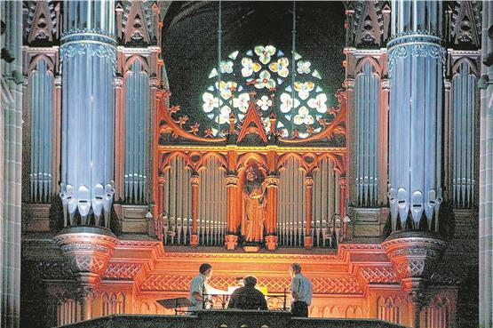 30 Jahre lang erklingt die Rieger-Orgel nun schon in der Reutlinger Marienkirche.Archivbild: Haas