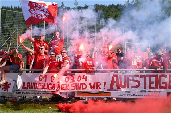 49 Tage nach dem Aufstiegs-Jubel beim Relegations-Finale in Hirrlingen beginnt für den TSV Ofterdingen bereits die Landesliga-Saison. Archivbild: Ulmer
