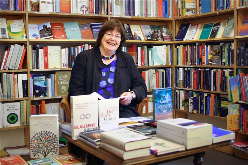 Angelika Gocht fand keinen Nachfolger für ihre Buchhandlung Gastl. Nun will eine Genossenschaft das Geschäft retten. Archivbild: Erich Sommer