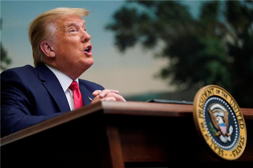 Auch bei ihm lagen Hellseher daneben: Donald Trump. Foto: Patrick Semansky/AP/dpa