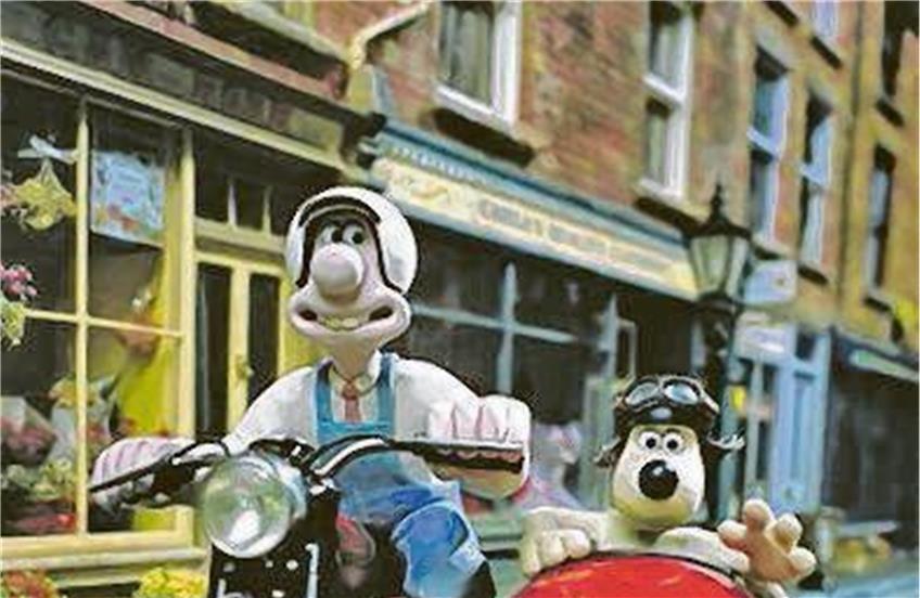 Auch die herzigen Knet-Figuren Wallace und Gromit werden per Stop Motion animiert.