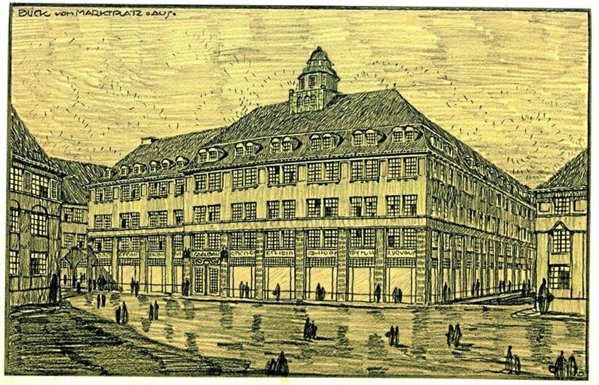 Auch in den Zwanzigern des letzten Jahrhunderts war die Saalbaufrage virulent. Es gab wieder Pläne, den Spitalhof umzubauen, die aber an den finanziellen Möglichkeiten der Stadt scheiterten.
