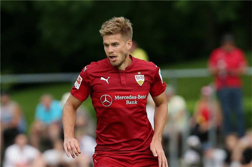 Auf Neuzugang Simon Terodde ruhen die Hoffnungen des Erstliga-Absteigers VfB Stuttgart im Sturm. Foto: Imago