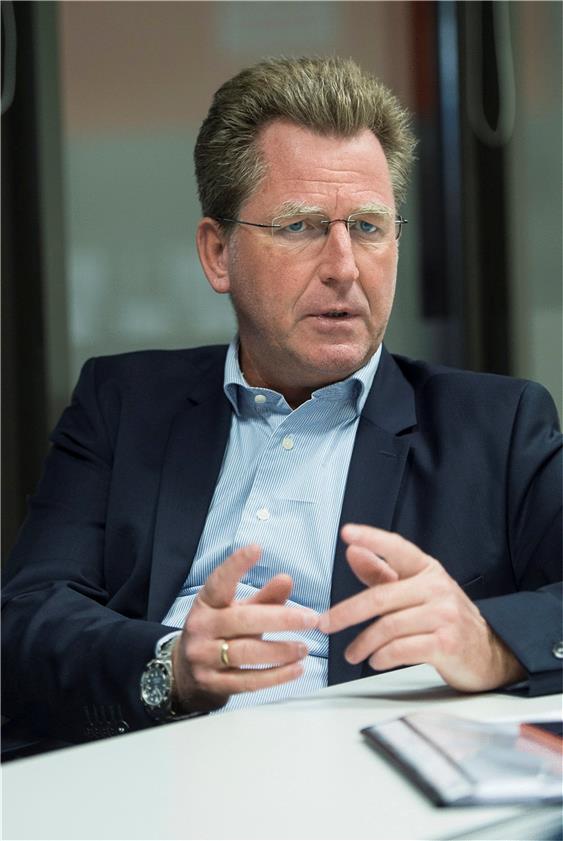 BBL-Geschäftsführer Stefan Holz findet, dass die Basketball-Bundesliga medial deutlich unterbewertet ist. Foto: Schwerdtfeger