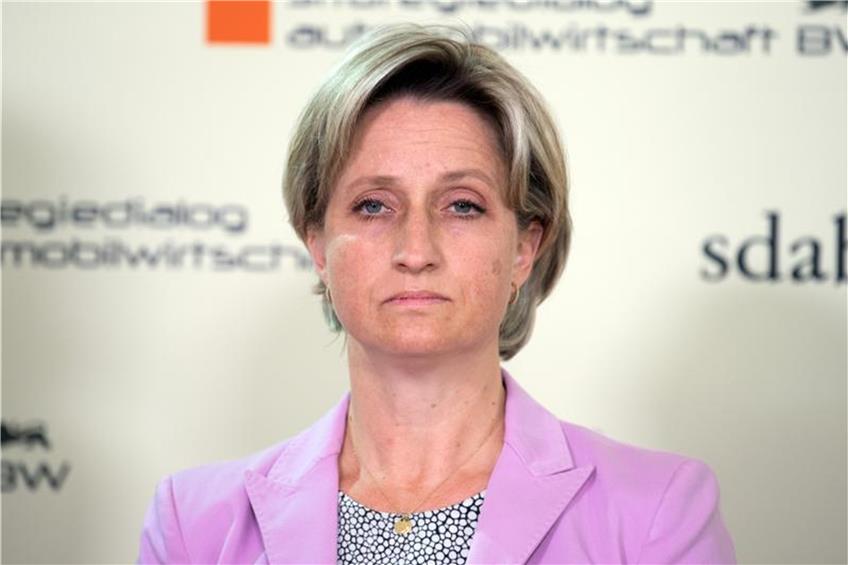 Baden-Württembergs Wirtschaftsministerin Nicole Hoffmeister-Kraut. Foto: Soeren Stache/Archivbild