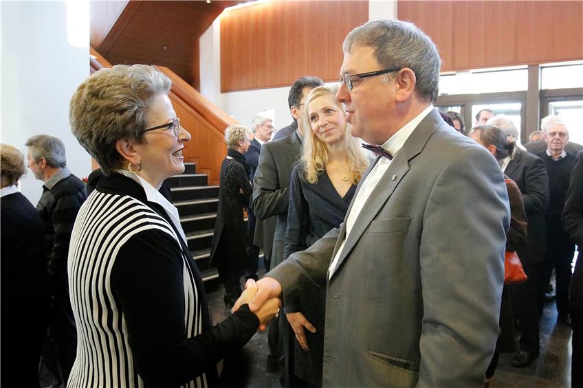 Betzingens Bezirksbürgermeister Thomas Keck, hier beim Neujahrsempfang im vergangenen Jahr, möchte gerne Nachfolger von OB Barbara Bosch werden.Archivbild: Horst Haas