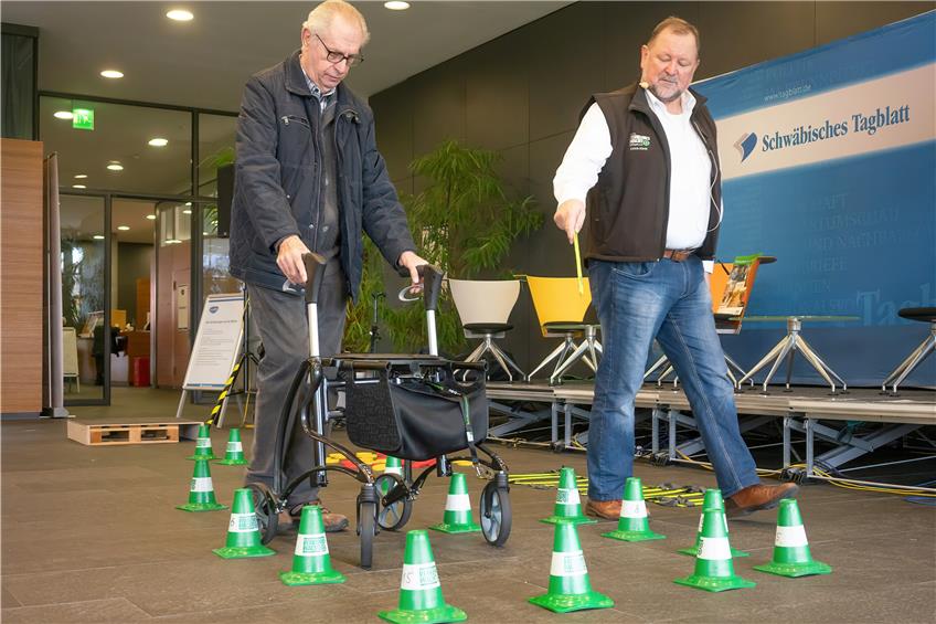 Beweglichkeit und Mobilität im Alter war eines der Themen auf der Seniorenmesse des TAGBLATT-Verlags.Bild: Ulrich Metz
