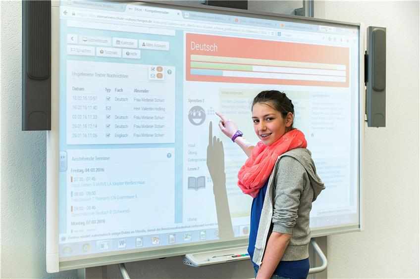 Haben Lehrer nach Feierabend gestemmt: eine digitale Lern-Plattform