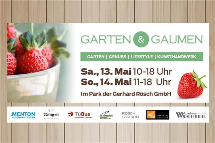 70 Aussteller präsentieren am Wochenende in Tübingen ihre Produkte für Garten & Gaumen