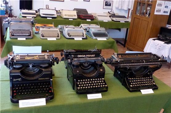 Entwicklung der Schreibmaschine
