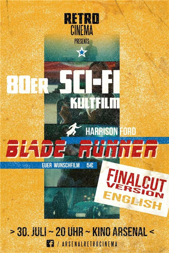 „Blade Runner“ war der Überraschungshit des Sommers. Bild: Arsenal