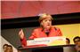 Bundeskanzlerin Angela Merkel beim Landesparteitag der CDU in Reutlingen. Bild: ...