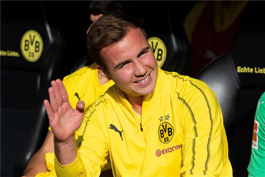 Bye, bye Borussia. Mario Götze wird Dortmund  zum Saisonende verlassen. Foto: Bernd Thissen