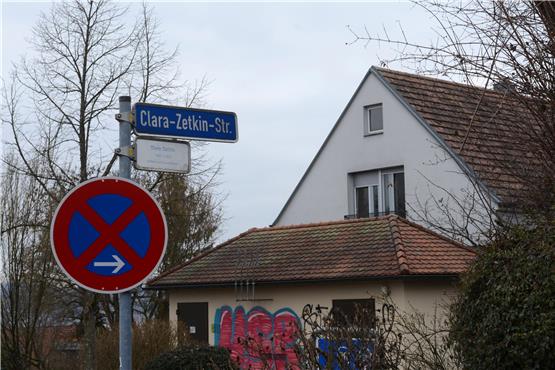 Clara-Zetkin-Straße in Lustnau. Bild: Moritz Siebert
