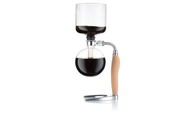 Das Bodum-Modell Mocca ist ein Vakuum-Kaffeebereiter nach dem von Johann Gottlieb Nörrenberg entwickelten Siphon-Prinzip. Bild: Bodum.com