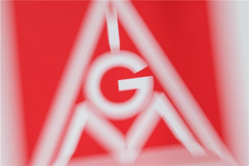 Das Logo der IG Metall. Foto: Sebastian Gollnow/Archiv dpa/lsw