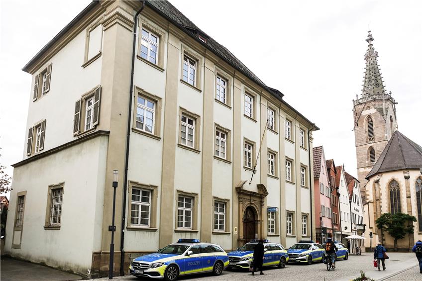 Das Polizeirevier in Rottenburg, Bild: Angelika Bachmann