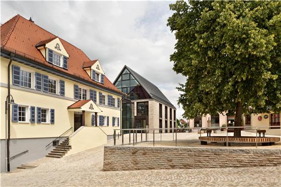 Das Rathaus in Kirchentellinsfurt. Bild: Gemeinde Kirchentellinsfurt/Markus Niethammer