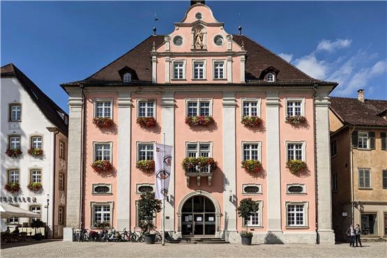 Das Rathaus in Rottenburg. Bild: Angelika Bachmann