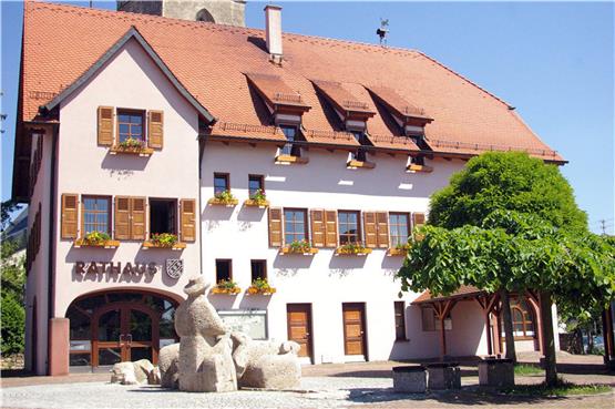 Das Rathaus ins Starzach.  Bild: Gemeinde Starzach