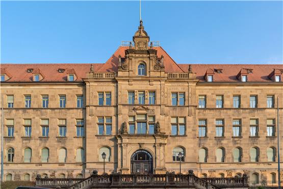 Das Tübinger Gerichtsgebäude in der Tübinger Doblerstraße. Bild: Ulrich Metz
