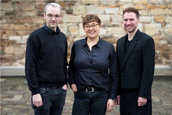 Das neue Leitungsteam am ITZ (von links): Roman Pertl, Corinna Huber und Peer Mia Ripberger.Bild: Carolin Albers