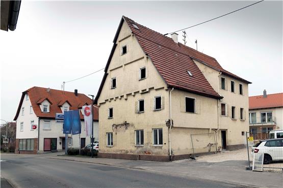 Der Abrissantrag für das Gebäude in der Lange Straße 16 ist genehmigt. Es ist eines der ältesten Häuser Mössingens. Bild: Klaus Franke