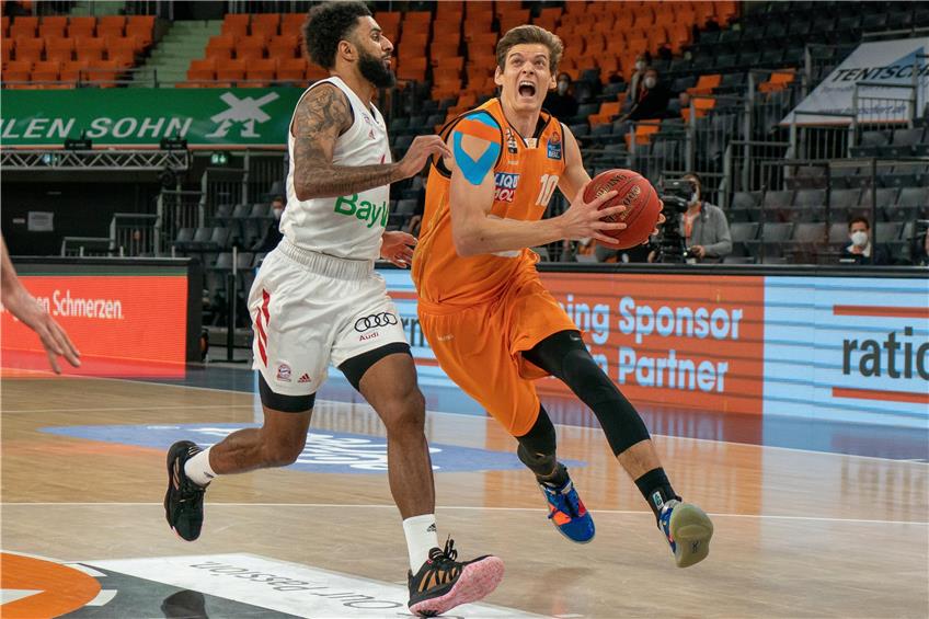 Der Basketballer Christoph Philipps wechselt nach Tübingen. Bild: Südwest Presse / Volkmar Könneke