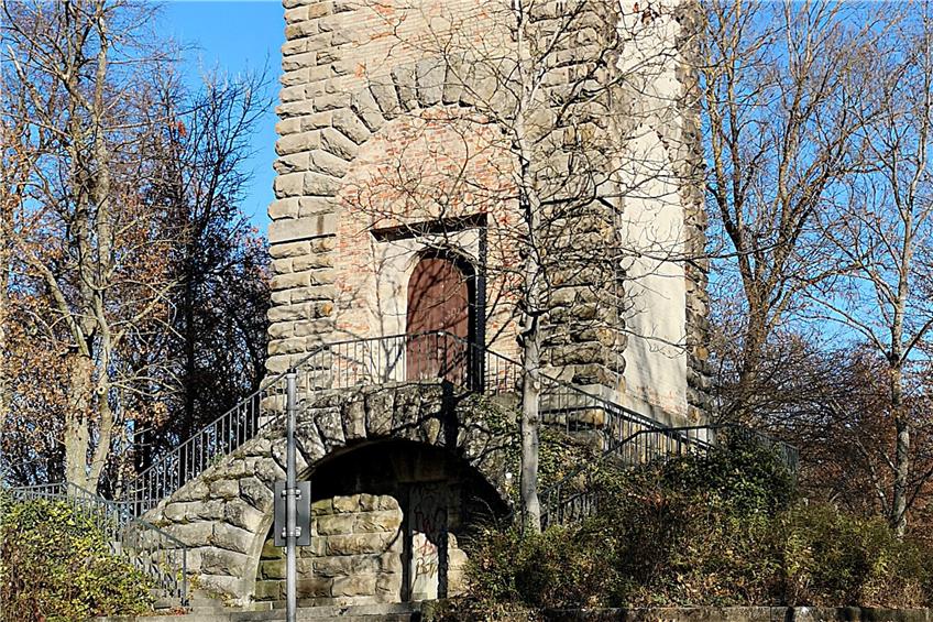 Der Eingang zum Österbergturm. Archivbild: Metz