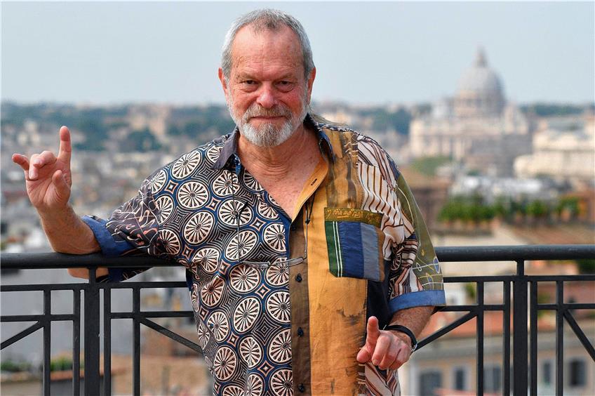 Der Filmregisseur Terry Gilliam 2018 in Italien. Foto: Ettore Ferrari/ANSA/AP/dpa