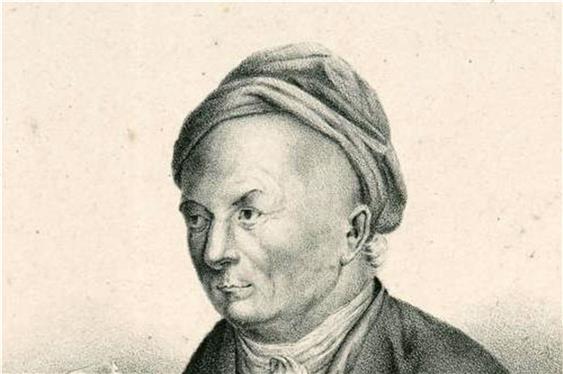 Der Komponist Gottfried August Homilius, Lithographie von Friedrich Krätzschmer.