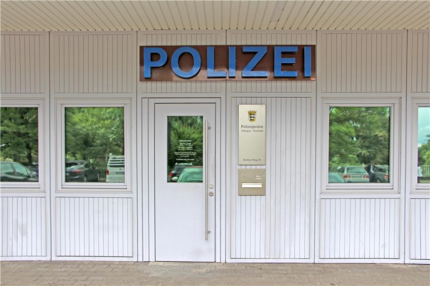 Der Polizeiposten Tübingen-Nordstadt im Einkaufszentrum auf Waldhäuser Ost. Bilder: Schweizer
