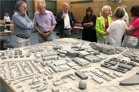 Der Reutlinger Gemeinderat war im Juli 2022 von der gemeinsamen Umgestaltung des Bosch-Geländes begeistert. Bild: Maik Wilke