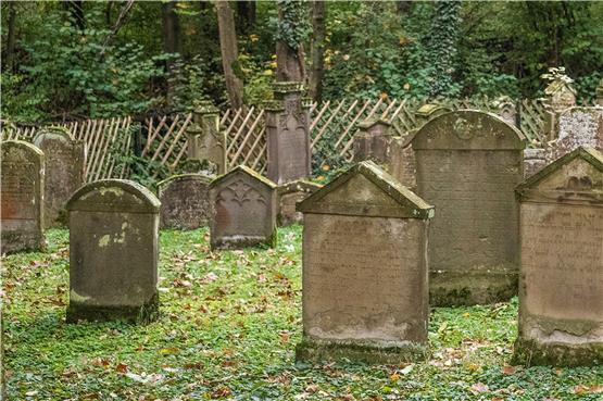 Der Zahn der Zeit nagt an den Grabsteinen des jüdischen Friedhofs in Wankheim Archivbild: Ulrich Metz