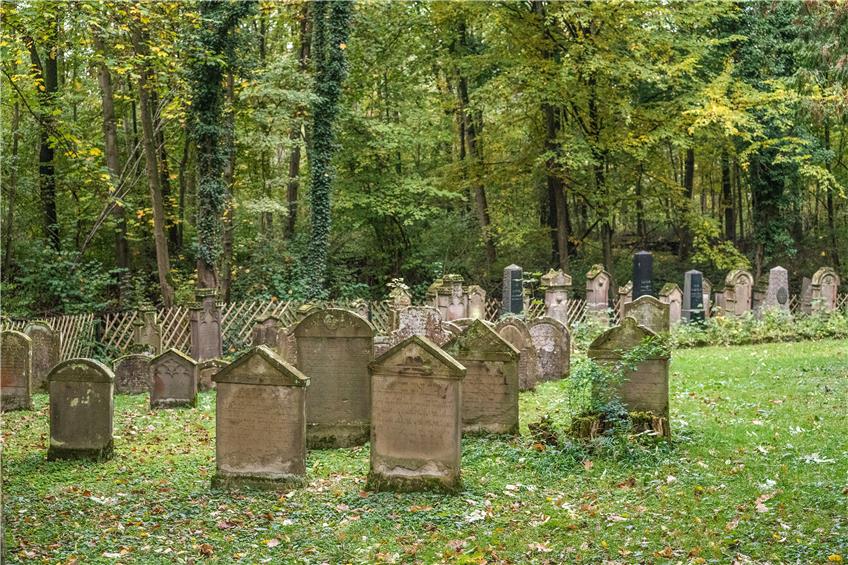 Der Zahn der Zeit nagt an den Grabsteinen des jüdischen Friedhofs in Wankheim Archivbild: Ulrich Metz