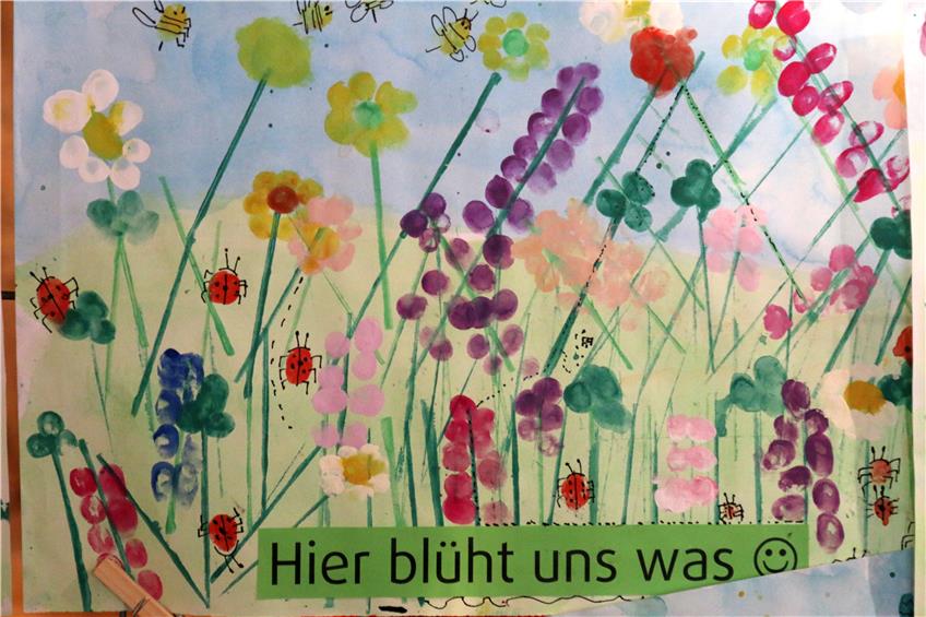 Die Blütenträume sind geplatzt: eines der 329 Bilder, die Grundschüler aus Rottenburg für die Landesgartenschau malten. Archivbild: Bernhard