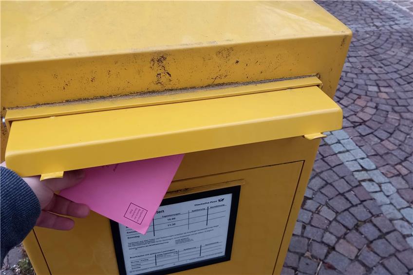Die Briefwahl ist in Tübingen beliebt. Symbolbild: Manuel Fuchs