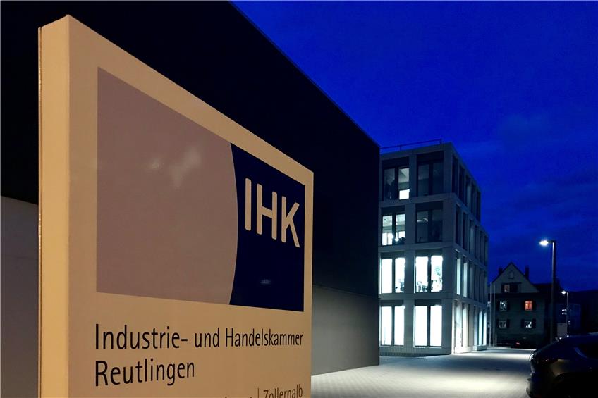 Die Industrie- und Handeslkammer in Reutlingen. Bild: Jonas Bleeser
