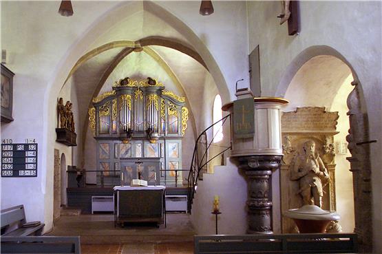 Die Kilchberger Orgel ist die älteste noch erhaltene im Umkreis. Archivbild: Ulrich Metz